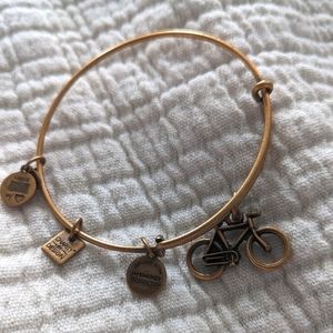 Alex + Ani bicycle bangle